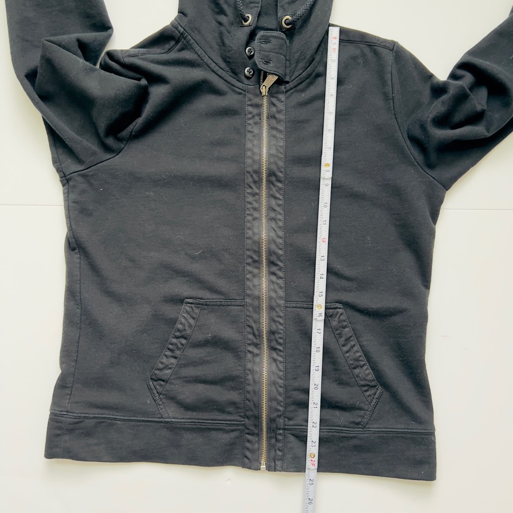 Ralph Lauren Black Zip-Up Hooded Jacket - Picture 5 of 5